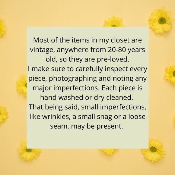 Some helpful tips when shopping for vintage - Picture 2 of 5